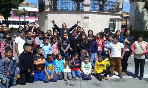 Ver caritas felices de los niños prioridad de mi administración: Pérez Juárez imagen 1