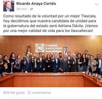 Imponen a Adriana por segunda vez