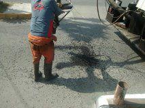 En Apizaco se combate de manera permanente el número de baches imagen 1