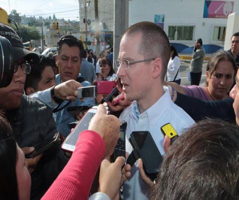 La candidatura de ADF máxima prioridad para PAN: Ricardo Anaya