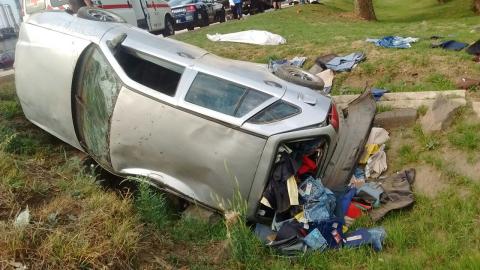 Un muerto y un lesionado deja volcadura en la San Martin-Tlaxcala imagen 1