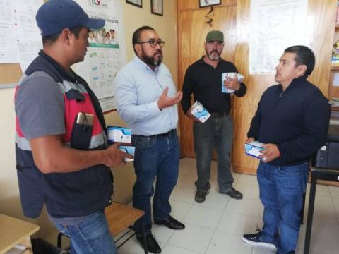 Por contingencia volcánica, entrega cubrebocas Gobierno de Xicohtzinco imagen 3