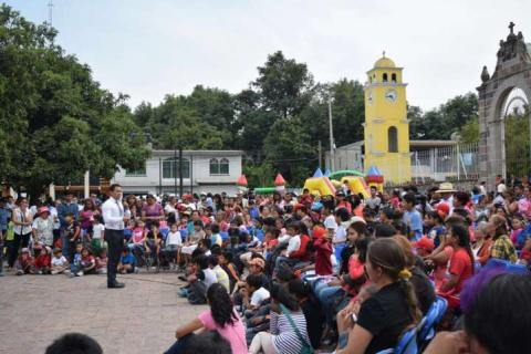 Celebran el Día del niño en Tepeyanco en un ambiente de fiesta imagen 6