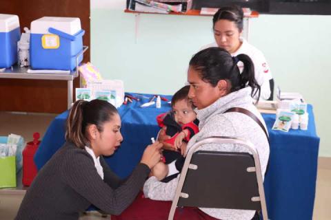 Realizan Jornada de Salud Pública en Xicohtzinco imagen 1