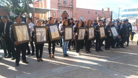 Alcalde inicia festejos del mes patrio fijando Bando Solemne imagen 1