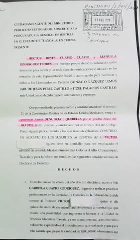 Siguen las “cochinadas” en la USET de Manuel Camacho imagen 1