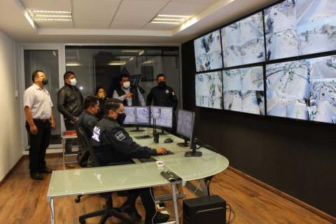 Disminuye en un 80 % inseguridad en Tepetitla por Sistema de Video-Vigilancia