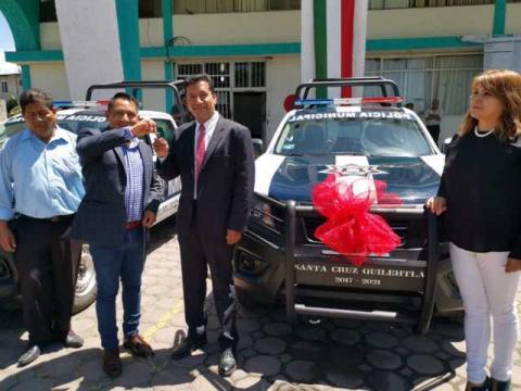 Alcalde refuerza la seguridad con dos nuevas patrullas equipadas imagen 1