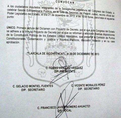 Convocan diputados a “desesperada sesión extraordinaria ilegal”