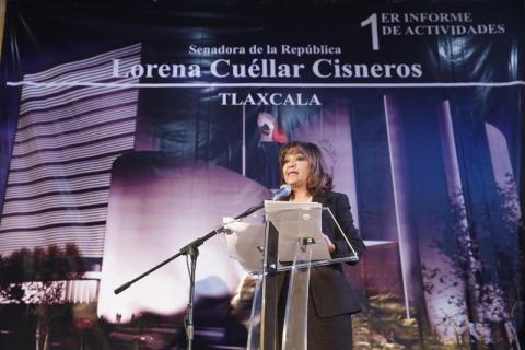 Lorena Cuéllar Cisneros, rinde su primer informe imagen 5