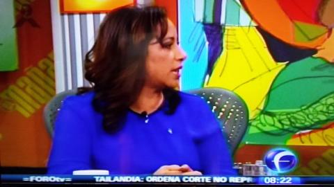 Asiste Adriana Dávila a Foro Tv para explicar reformas a la ley Contra la Trata de Personas imagen 2