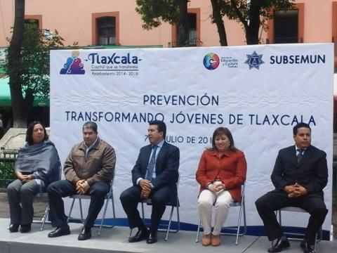 Aplica Tlaxcala nuevas estrategias sociales contra el hampa