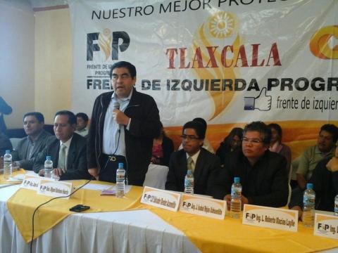 Reconoce senador Barbosa riesgo de que Morena supere al PRD