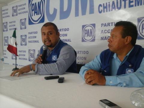 Presume PAN Chiautempan nómina inflada en Ayuntamiento por falta de transparencia