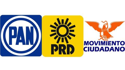 Presentan carta intención y ya hay fracturas entre PAN, PRD y MC