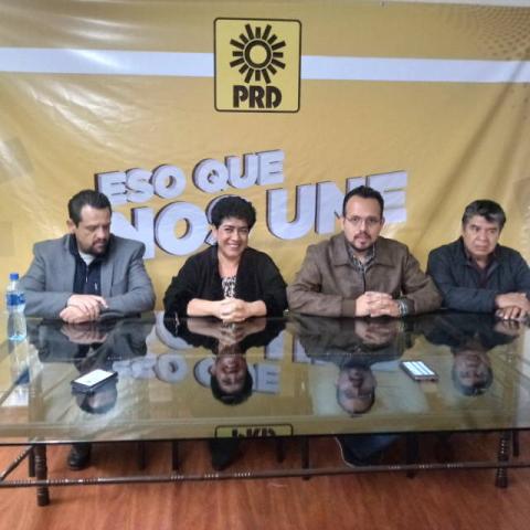Perredistas tlaxcaltecas piden salida de Jesús Lule del INE