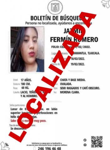 Brinda apoyo seguridad municipal de Huamantla a menor de edad con reporte de no localizable