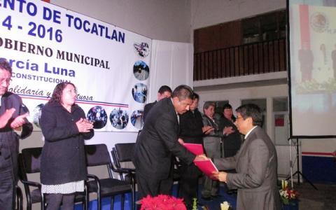 Jorge García Luna, alcalde de Tocatlán rindió su primer informe de gobierno imagen 3