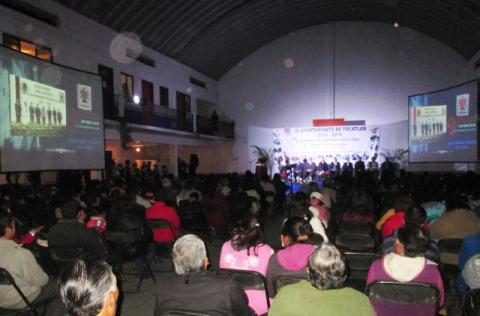 Jorge García Luna, alcalde de Tocatlán rindió su primer informe de gobierno imagen 4