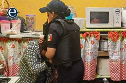 Evita Policía de Chiautempan intento de suicidio de una joven en Tlalcuapan