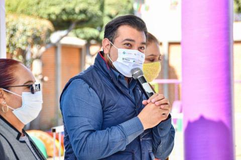 Entrega Salvador Santos Cedillo infraestructura a favor de la niñez en Benito Juárez imagen 1