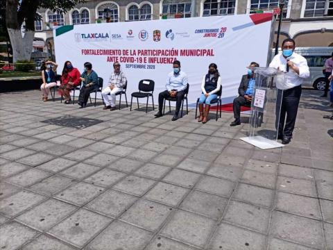 Inician operaciones Brigadas Municipales Ante Covid-19 en Zacatelco: SESA imagen 1