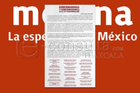 Gobernadores de la 4T rechazan nuevas políticas contra migrantes en la frontera