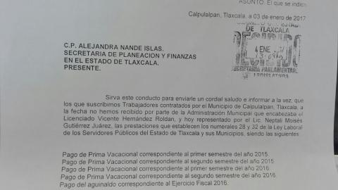 Vicente Hernández se fue del ayuntamiento sin pagar aguinaldos