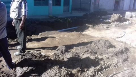 Vecinos molestos exigen a alcalde concluya obra en Nativitas imagen 3