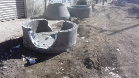 Vecinos molestos exigen a alcalde concluya obra en Nativitas imagen 2