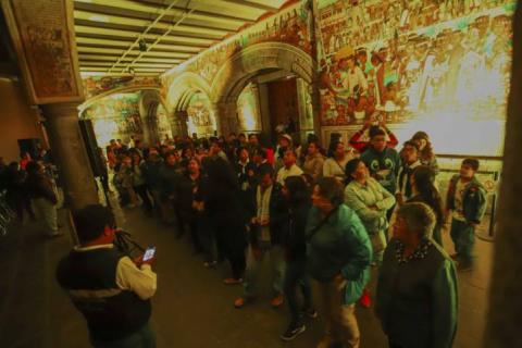 Con mil 400 asistentes, “Proyección “Noches Mágicas De Tlaxcala” imagen 4