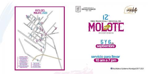 Tendrá Xicohtzinco Ruta del Molote 2020 imagen 3