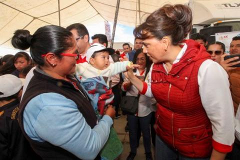 Encabeza Sandra Chávez “Ruta por tu Salud 2020” en Terrenate imagen 1