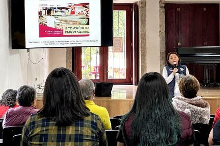 Presentan nuevas tecnologías a comerciantes de Huamantla