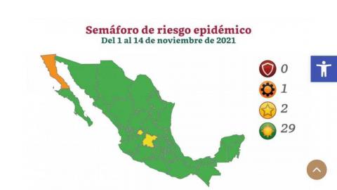 Mantiene Secretaría de Salud Federal a Tlaxcala en semáforo epidemiológico verde