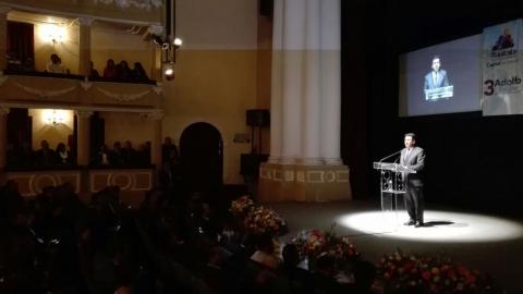 Llama Adolfo Escobar a defender el polideportivo durante informe imagen 2