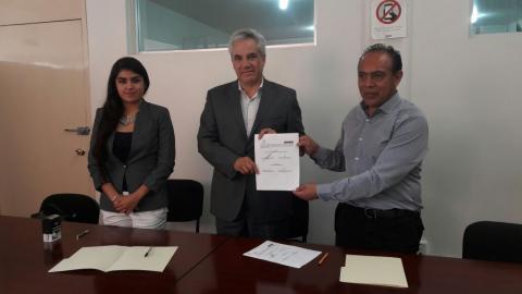 Ayuntamiento y SECTE signan convenio para mantenimiento de semáforos imagen 1