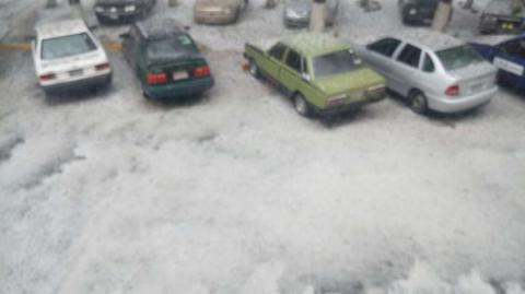 Granizada azota la capital tlaxcalteca imagen 8