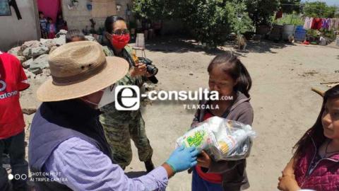 Gobierno municipal de Teolocholco entrega despensas a familias vulnerables imagen 12