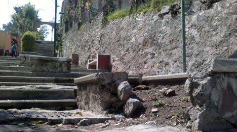 Sin rehabilitar sitios urbanos en la capital estatal imagen 2
