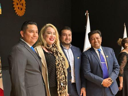 Rotarios agradecen compromiso social del alcalde de Huamantla