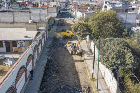 El abasto de agua está garantizado en obra que ejecuta el gobierno del estado: CAPAMH imagen 2