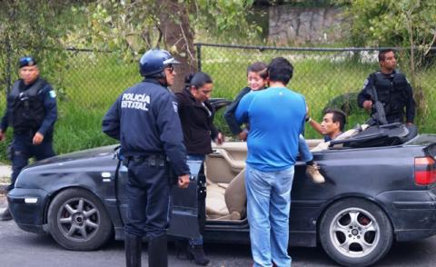 Fuerte movilización policiaca por un accidente menor imagen 3