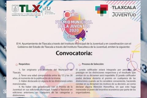 Convocan a participar en “Premio Municipal de la Juventud 2020” en la capital imagen 1