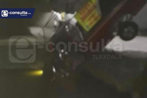 Se sigue de frente y cae en la presa de Atiozintla en Zacatelco