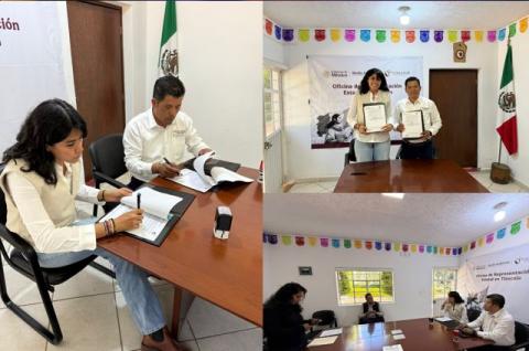 Gobierno Municipal de Tlaxco y CONAFOR, firman Convenio para Prevenir Incendios forestales en Tlaxco