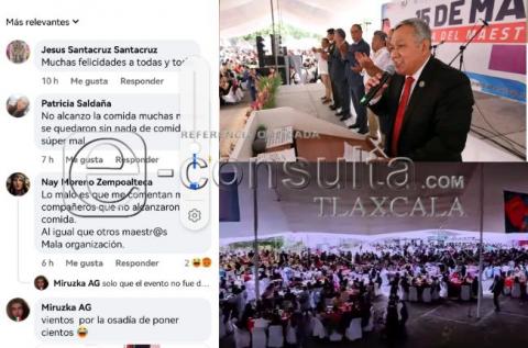 Dejan sin comer a cientos de maestros de la Sección 31 del SNTE en su festejo imagen 7