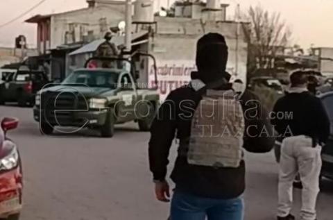 Se enfrentan a balazos en Nopalucan; reportan un muerto