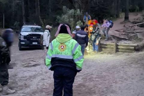 Por presencia de nieve en La Malinche; protección civil emite recomendaciones