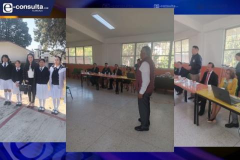 Zona 02 de telesecundarias realiza Concurso De Oratoria 2025